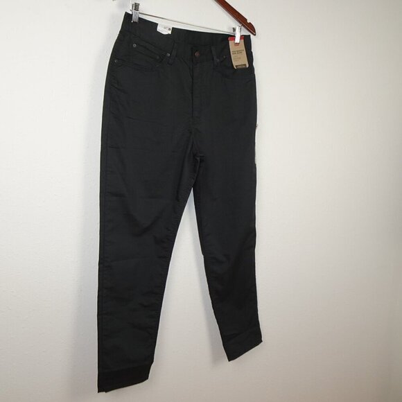 Levi's Mom Jeans Women's Size 31x30 Black Blended Fabric READ MEASUREMENTS - Picture 3 of 12
